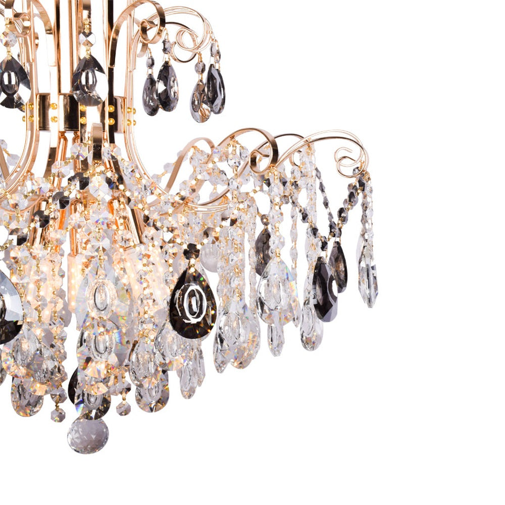 Black Pearl Chandelier (6 Arms)