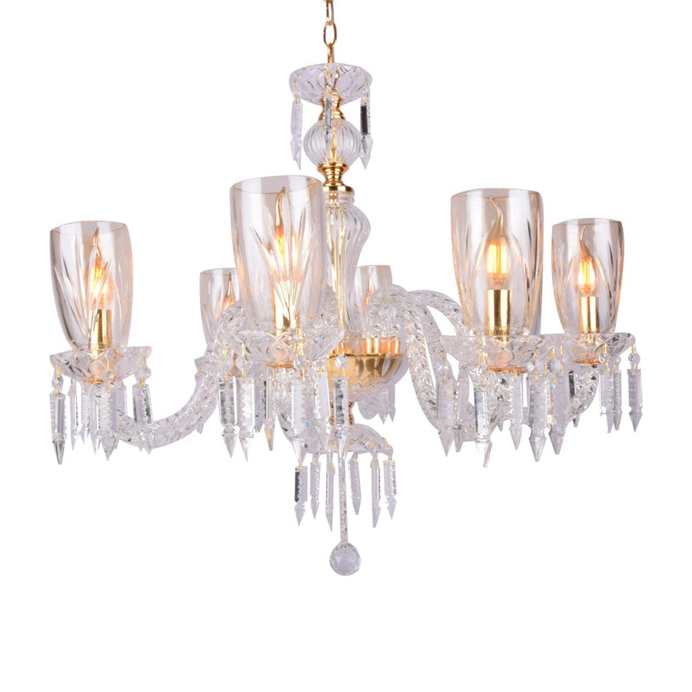 Crystal Chandelier - 8 Light