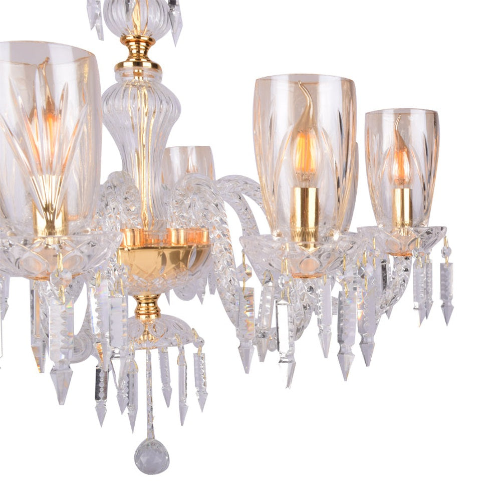 Crystal Chandelier - 8 Light
