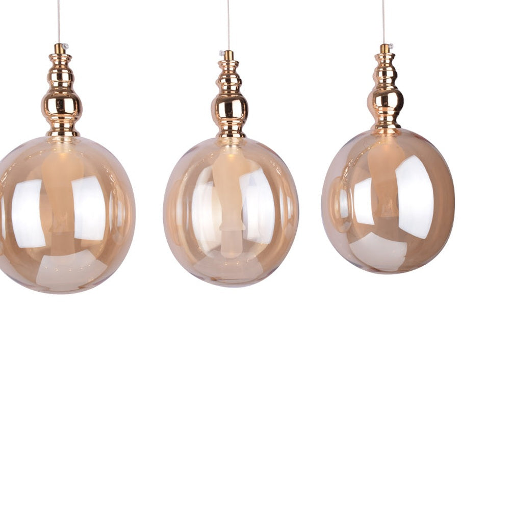 6 Glass Hanging Light