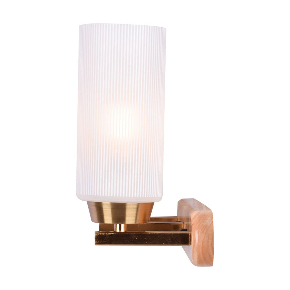 Contemporary Brown Wall Light - 3 Light