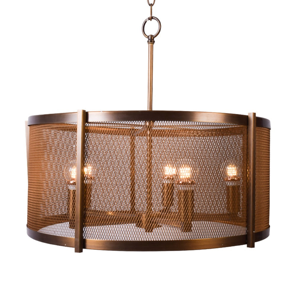 Drum Cage Chandelier
