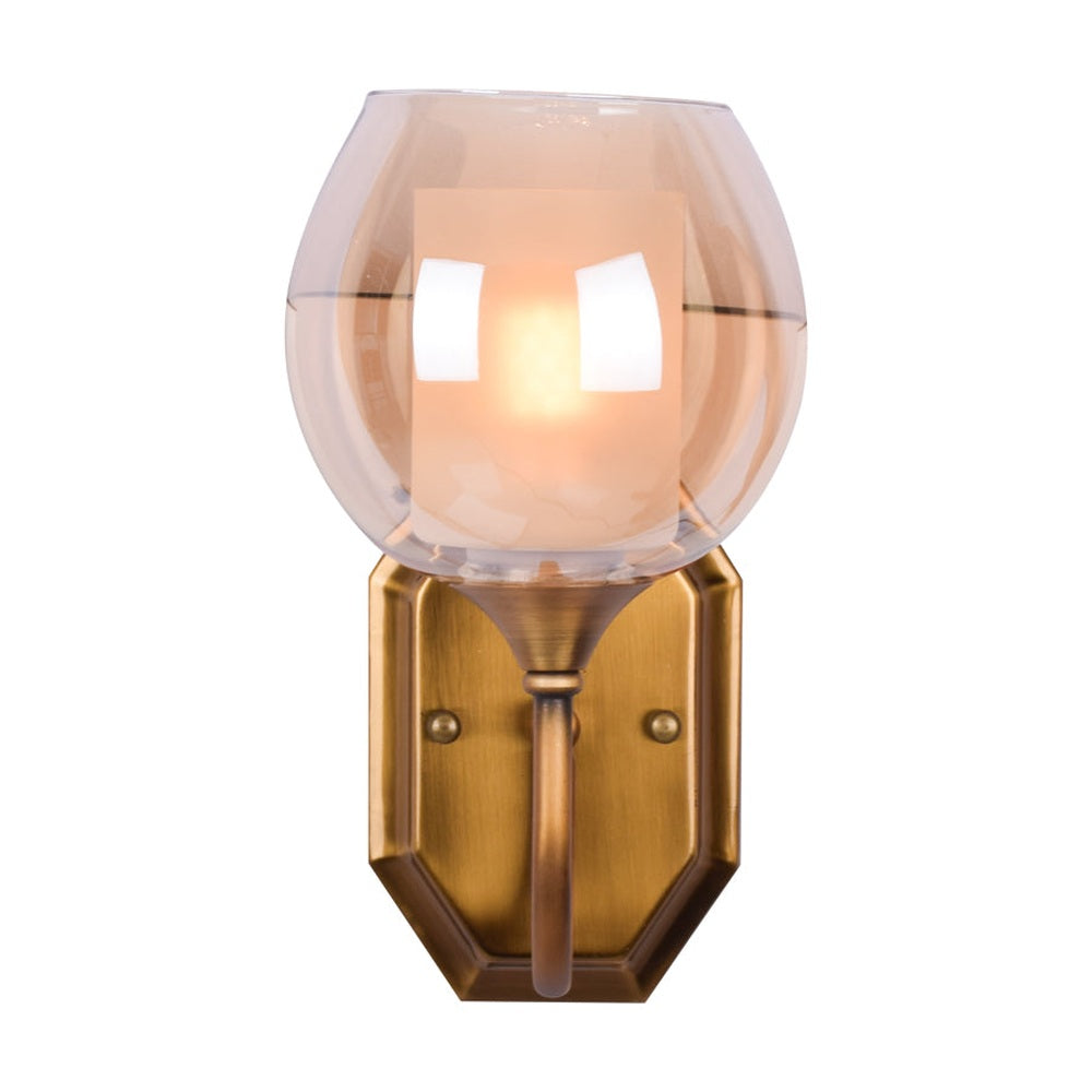 Diner Dual Shade Wall Light - 1 Light