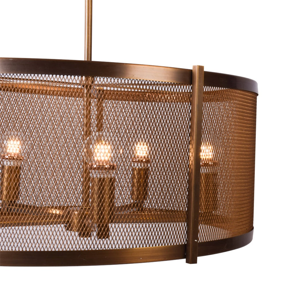 Drum Cage Chandelier