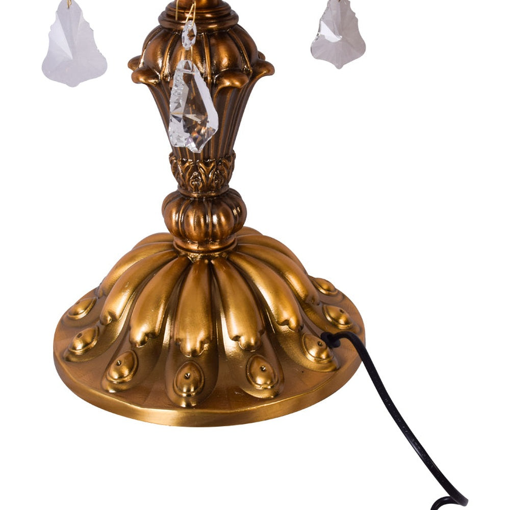 Antique Palace Brown Table Lamp