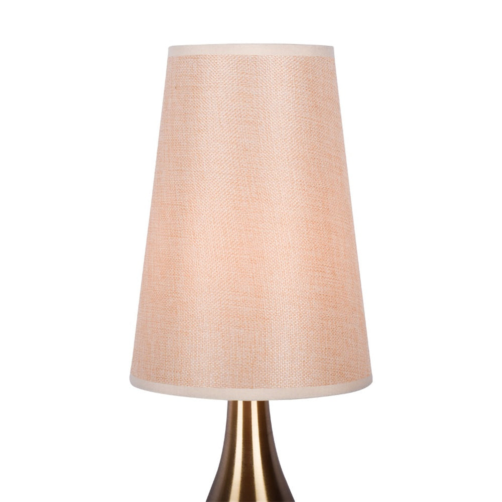 Modern Cylinder Matt Gold Table Lamp