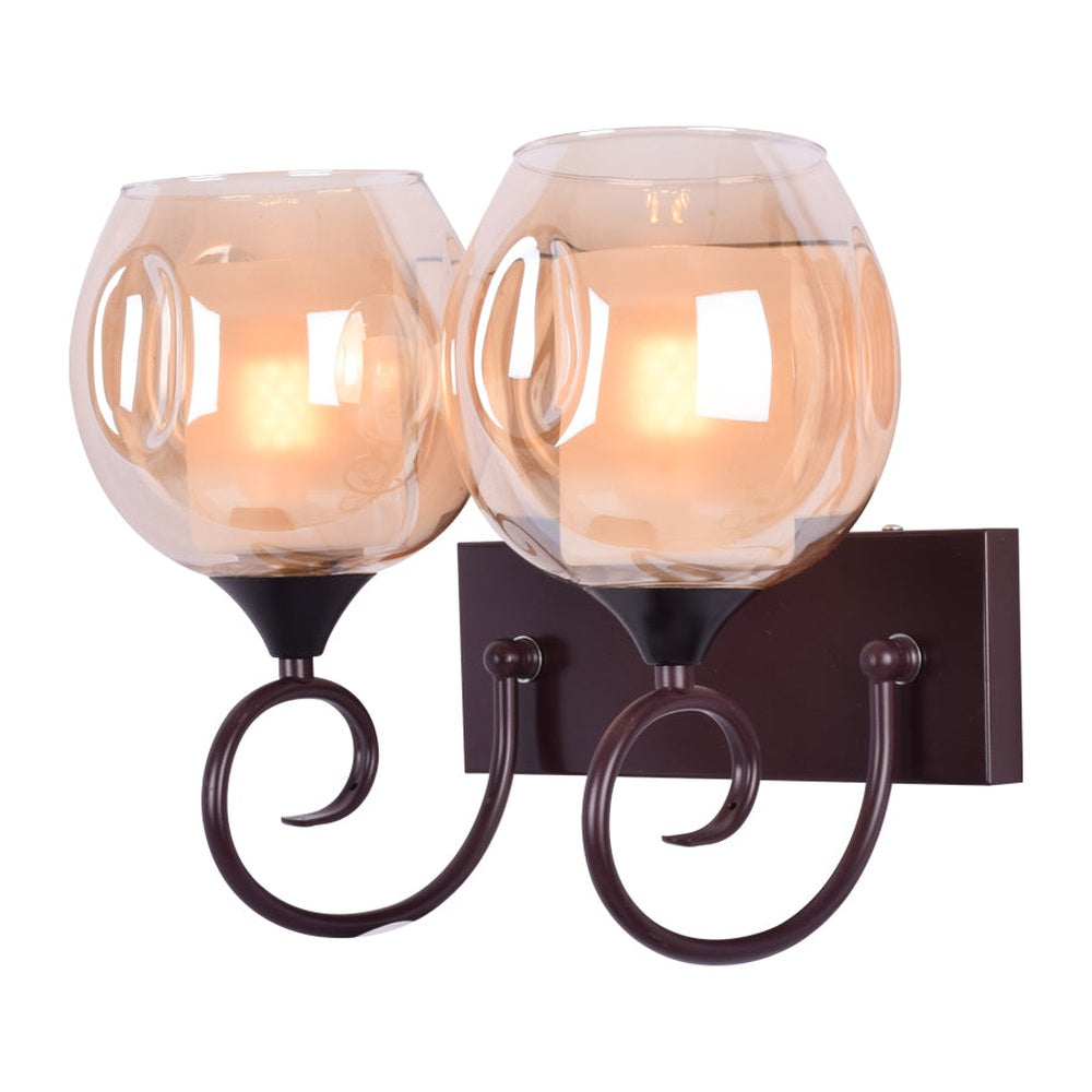 Swag Wall Light, 2 Light