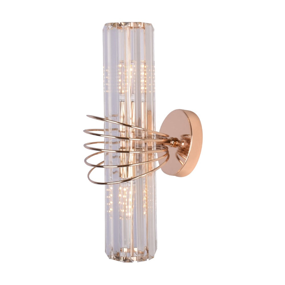 Gold Clasp Wall Light