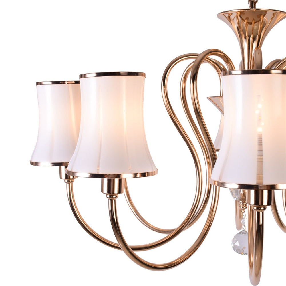Classic Design Gold Chandelier 5 Light