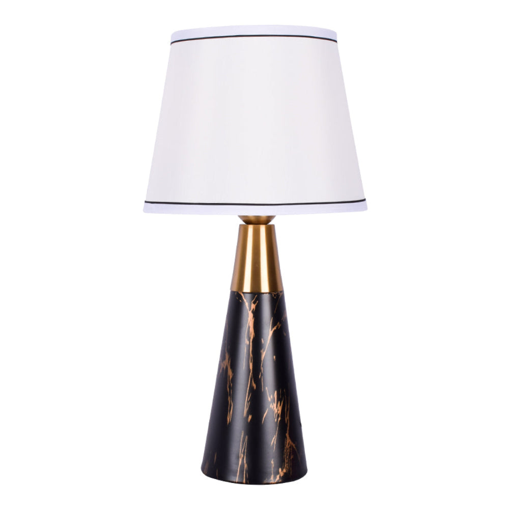 Erika Cone Table Lamp, Black