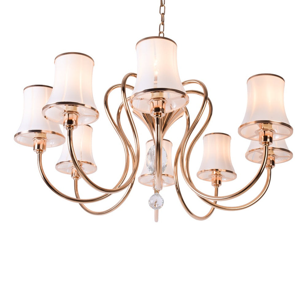 Classic Design Gold Chandelier 5 Light