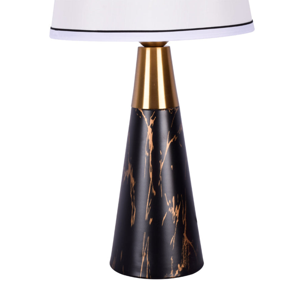 Erika Cone Table Lamp, Black