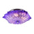 Flower Crystal Glass Ceiling Light, Purple