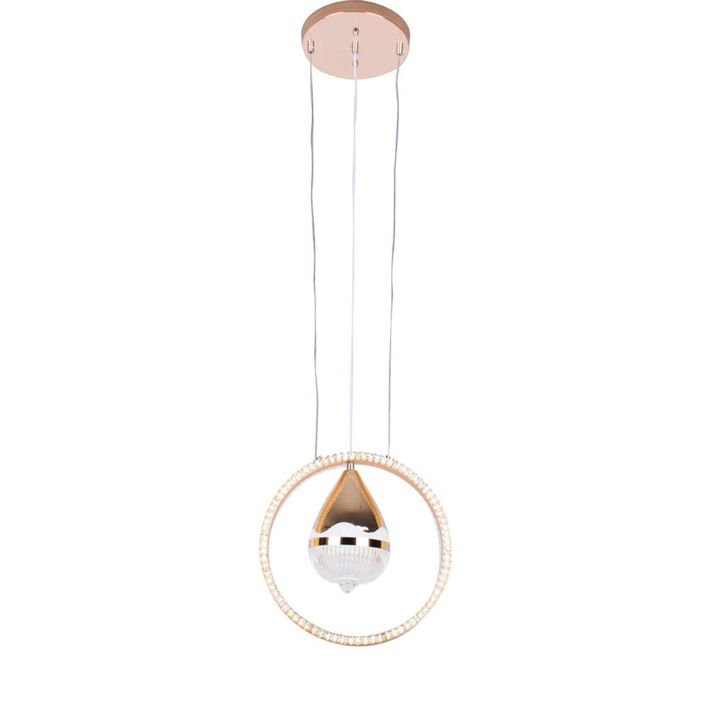 Round Sphere LED Pendant Light