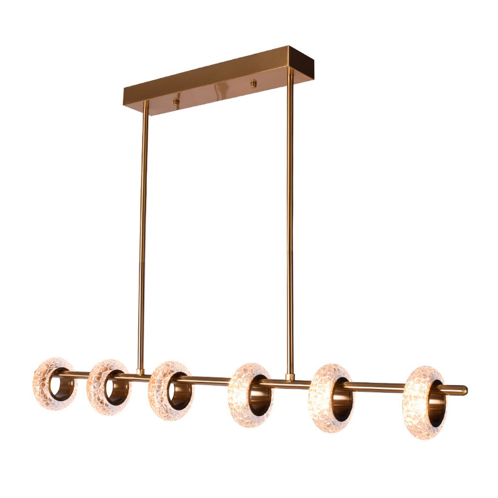 Stiletto LED Chandelier 6 Light
