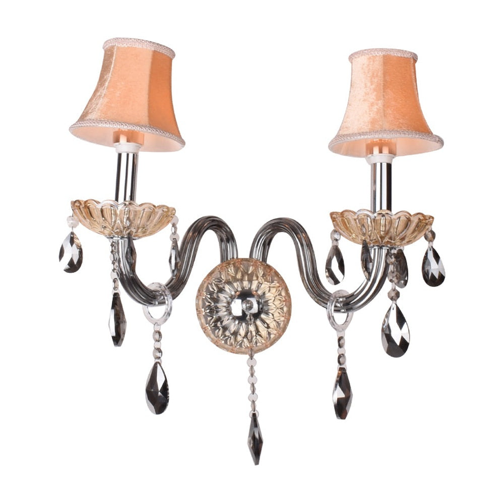 Crystal Eclipse Wall Light (2 Light)