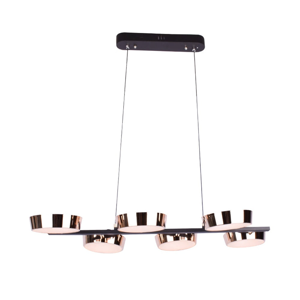 Golden Halo Ceiling Light