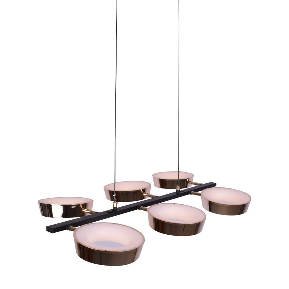 Golden Halo Ceiling Light