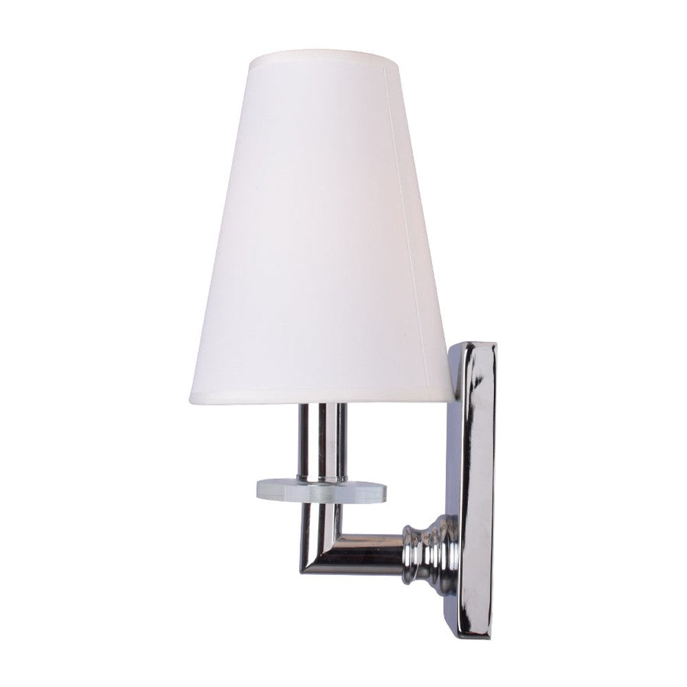 Silver Glow Wall Light