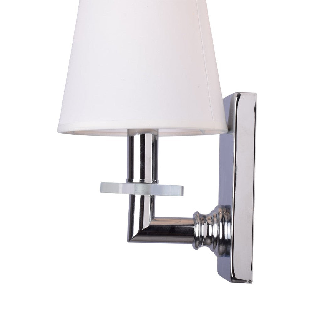 Silver Glow Wall Light