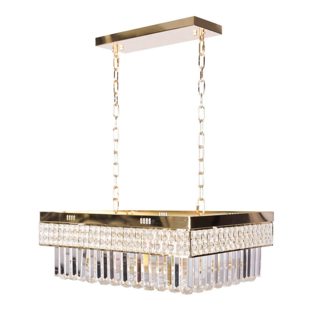 Crystal Rectangle Chandelier