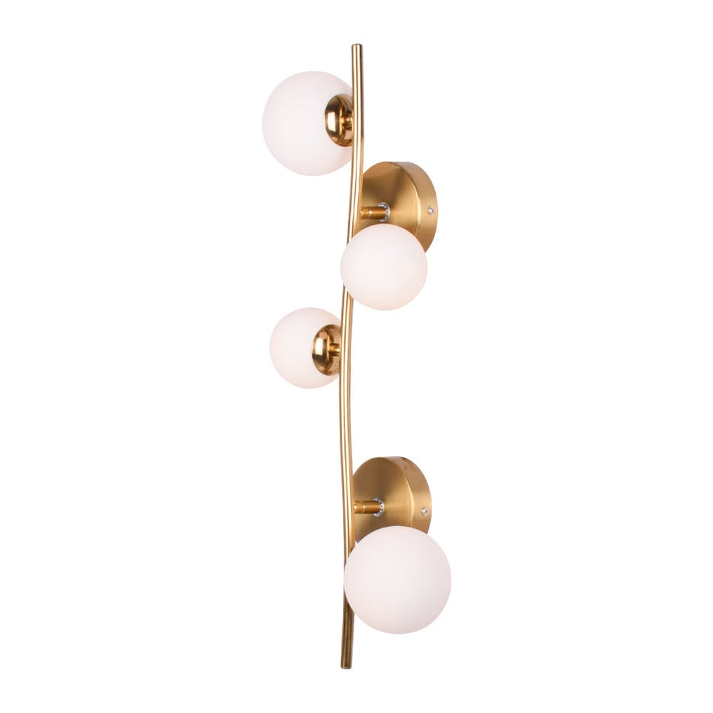 Modern Globe Minimalist Wall Light - 4 Light