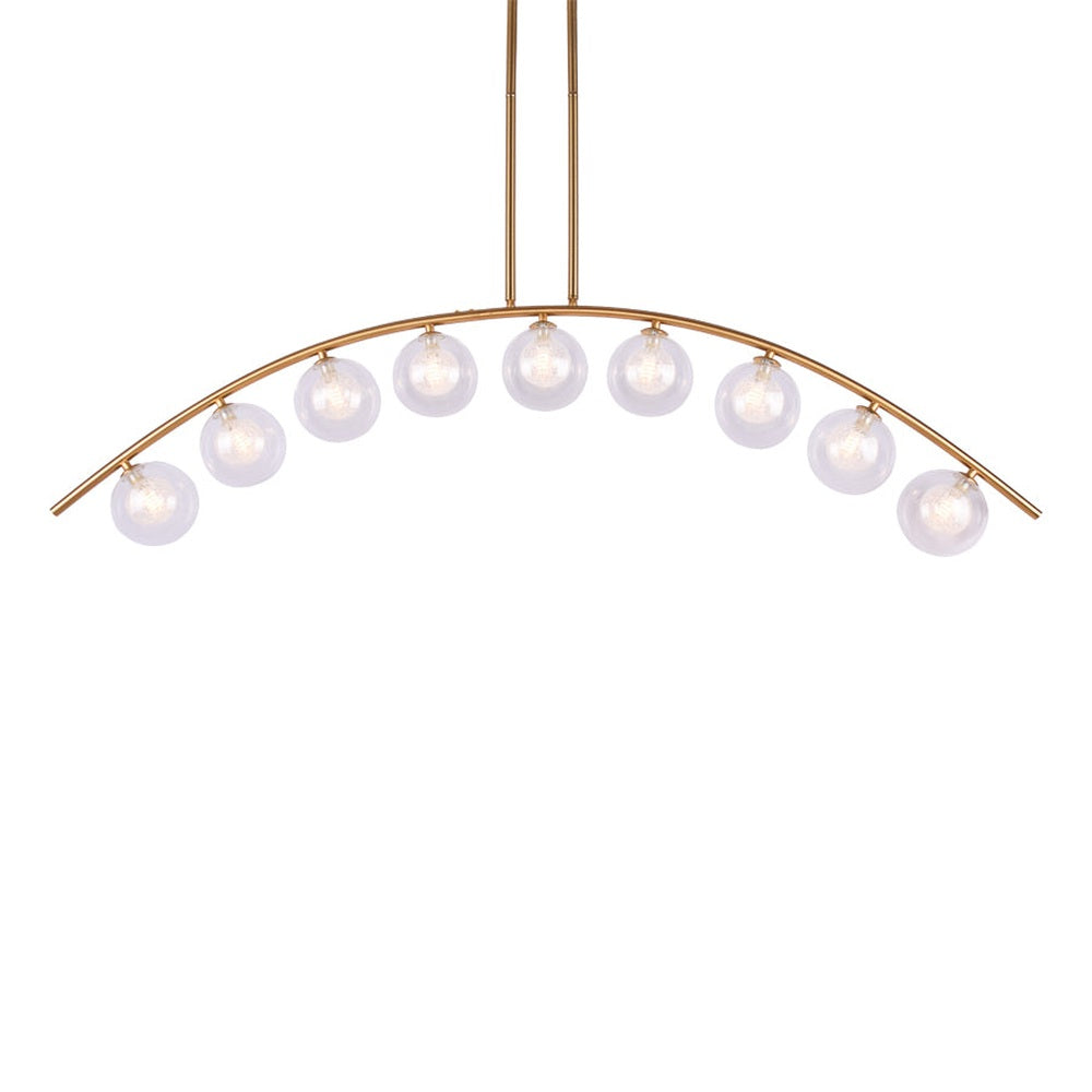 Gold Arch Chandelier