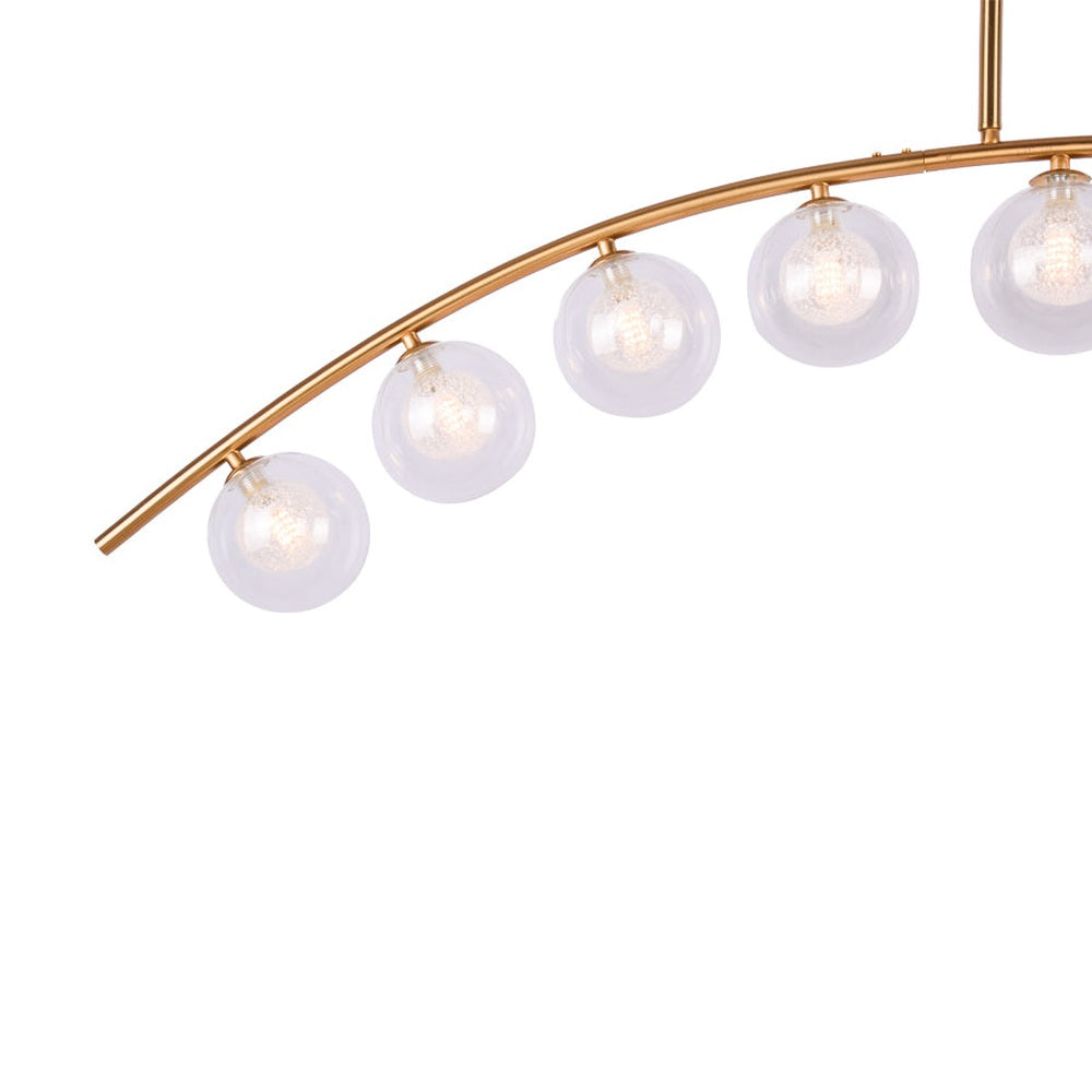 Gold Arch Chandelier