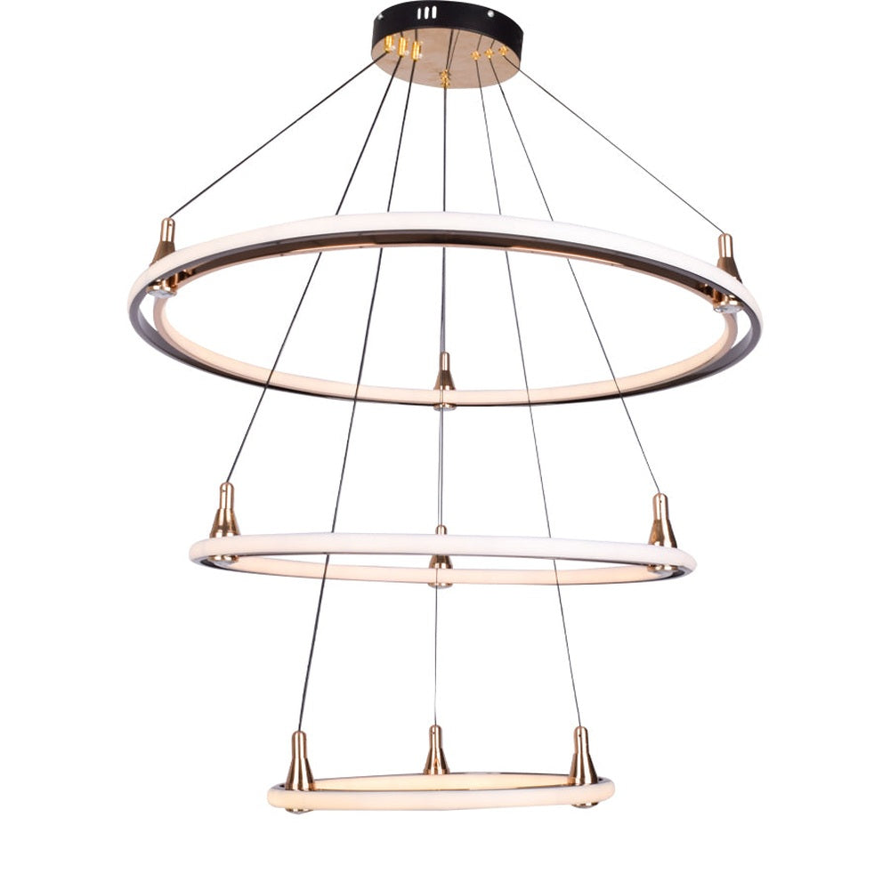 Flip the Script Chandelier