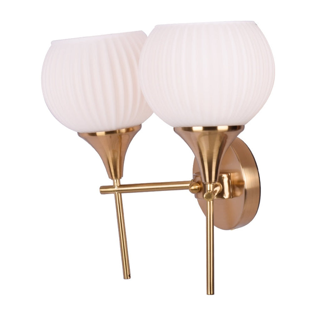 Noah Round Shade Wall Light - 2 Light