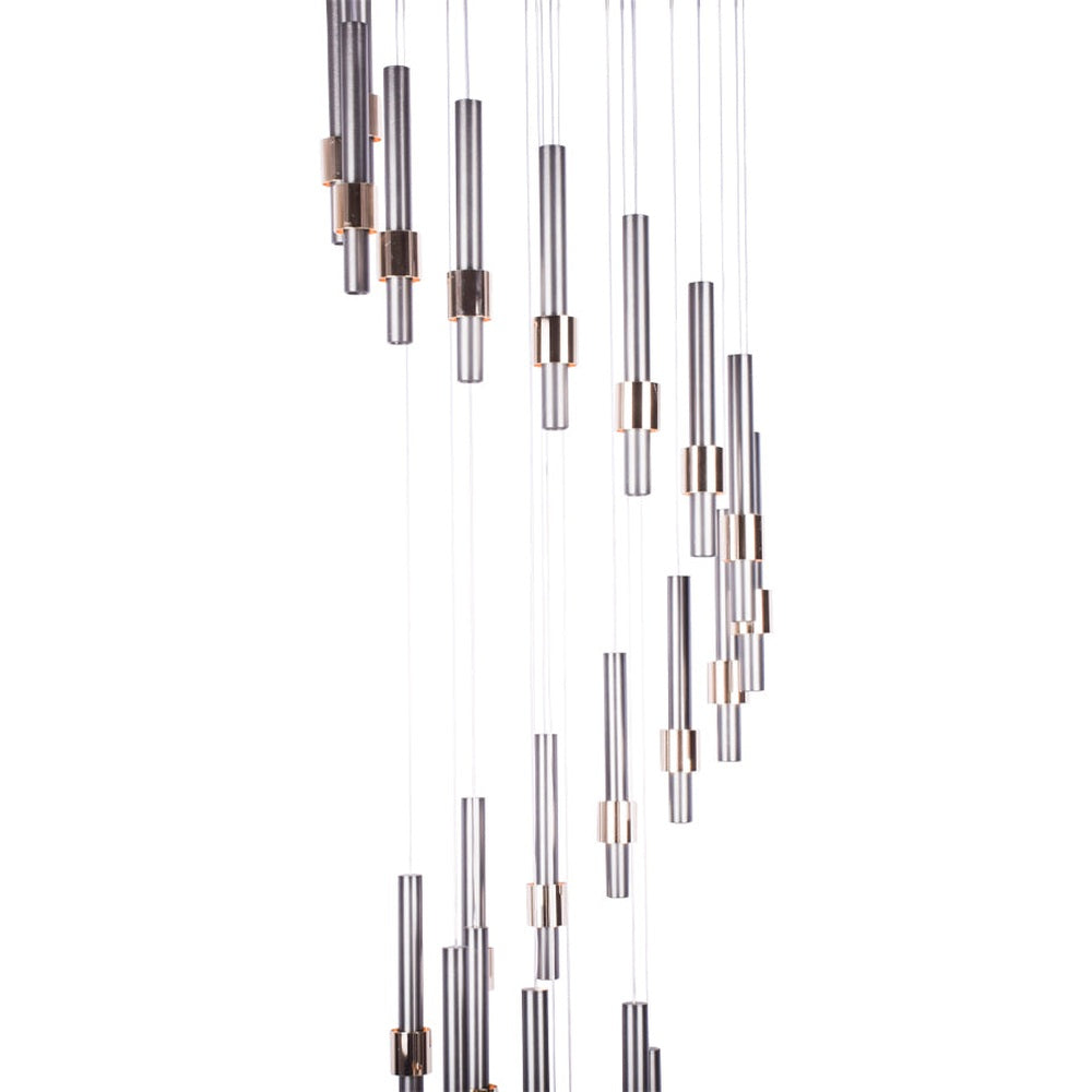 Walking a Line Chandelier
