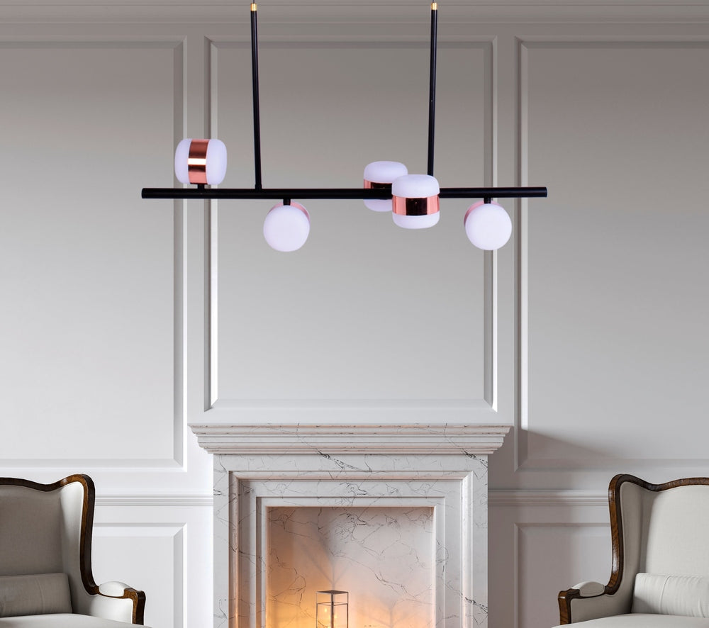 Modern LED Chandelier - 5 Light