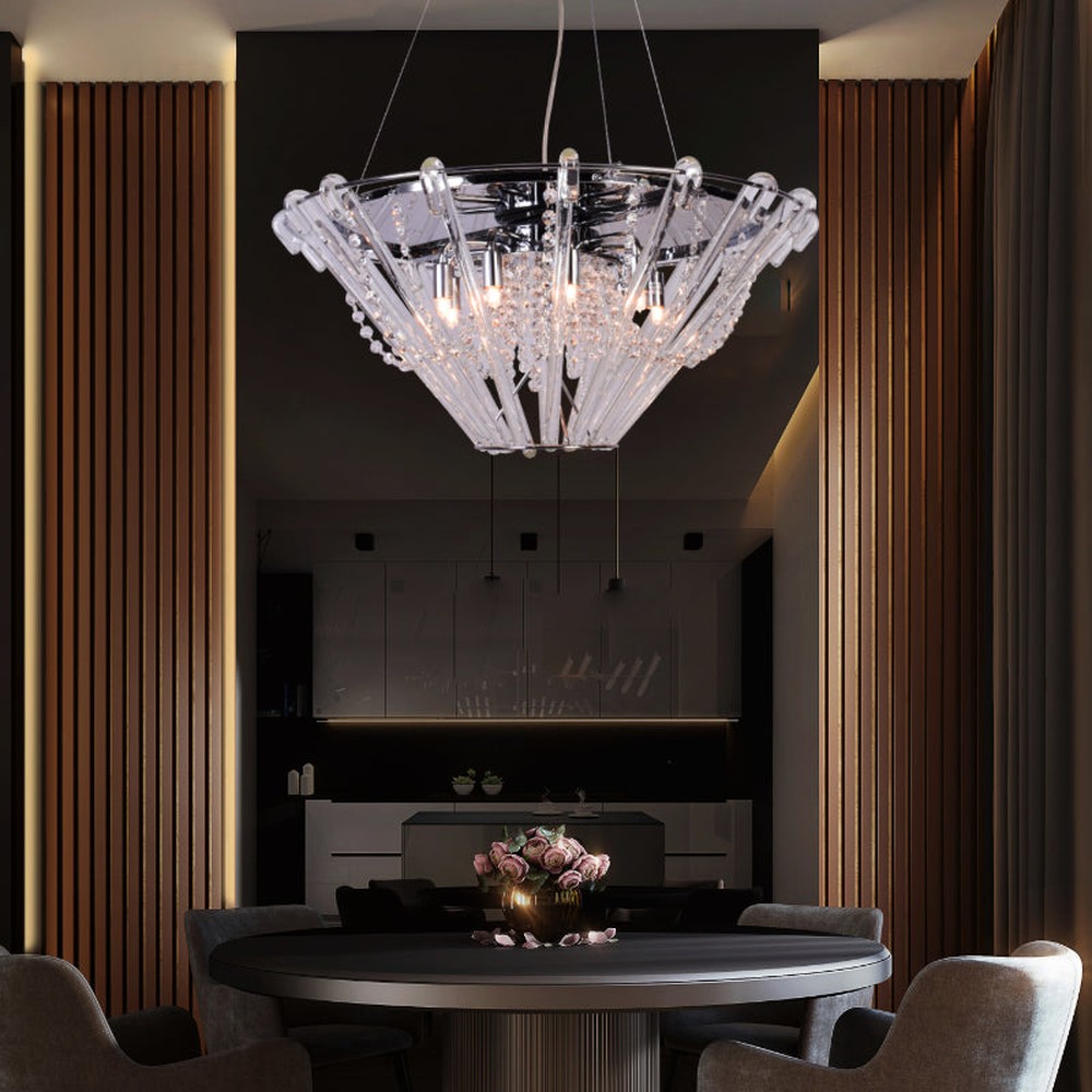 Umbrella Crystals Chandelier