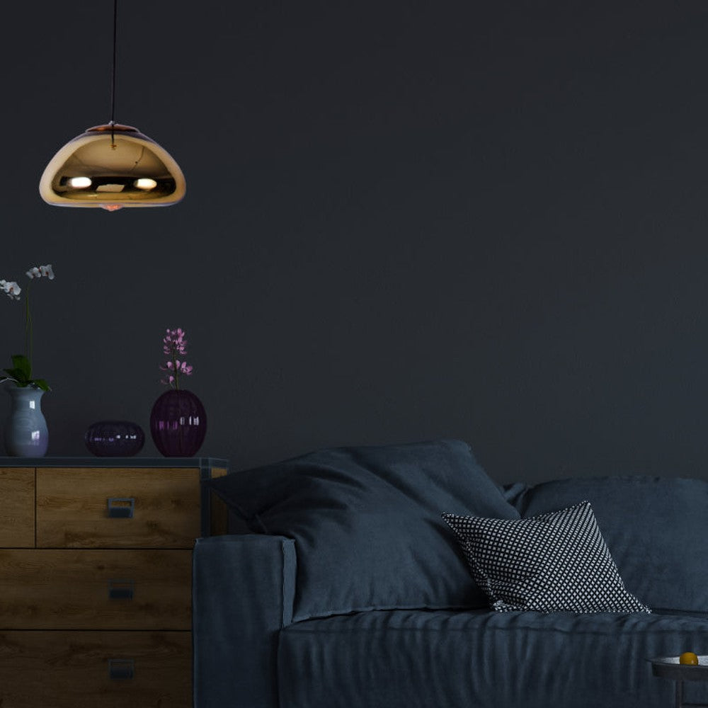 Armstrong Bubble Pendant Light, Gold