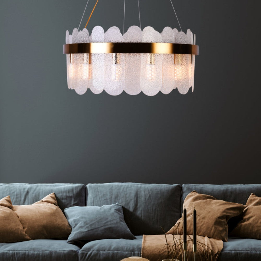 Captiva Crystal Round Chandelier, 600mm