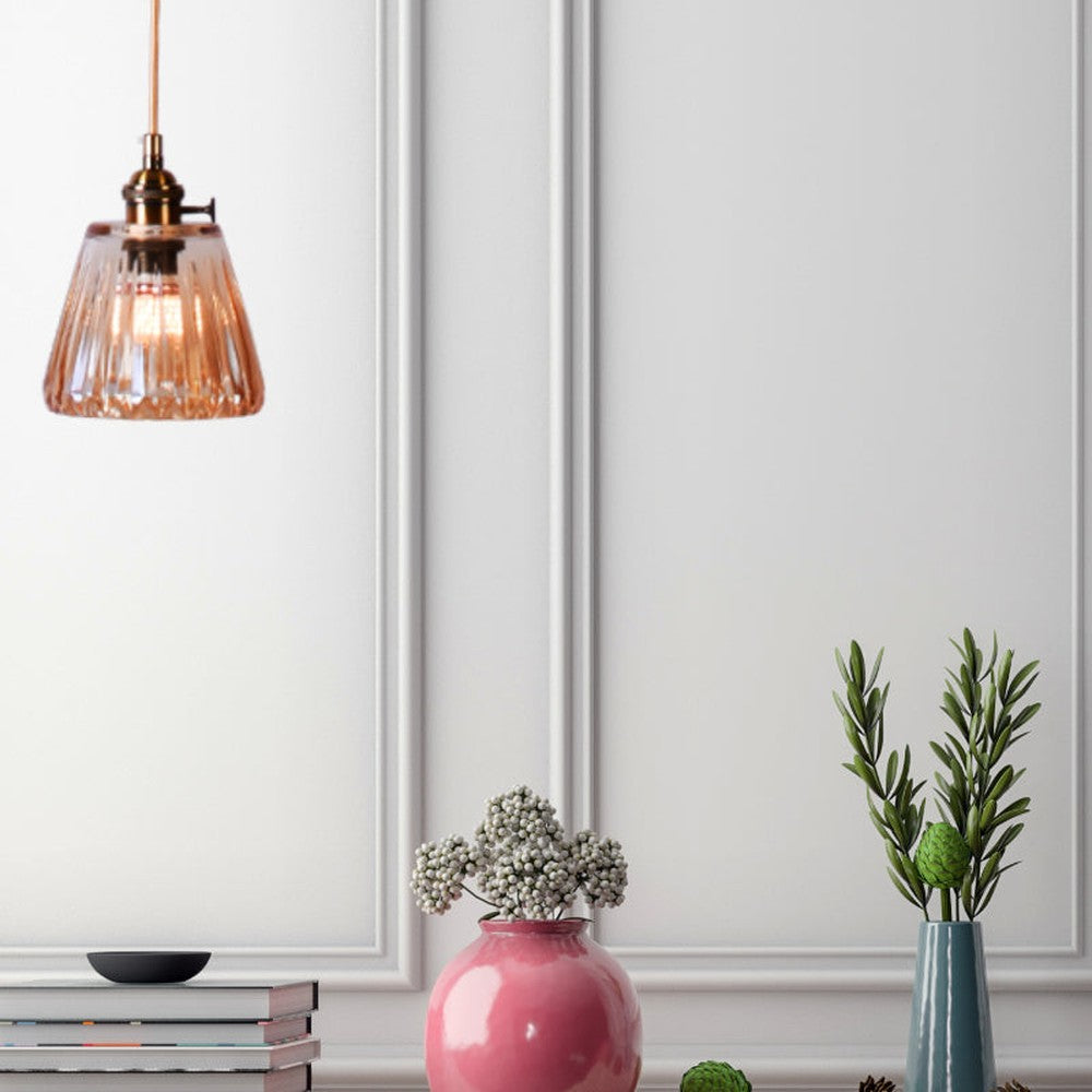 Minimalist Bowl Glass Pendant