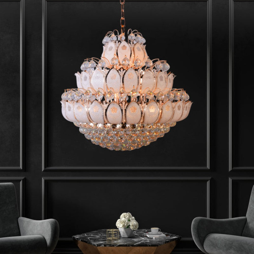 Lotus Chandelier 800mm