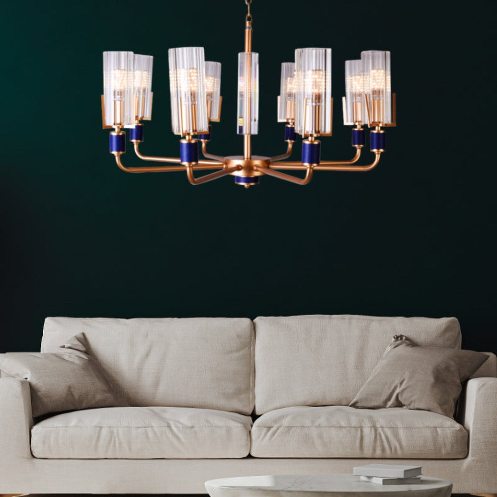 Vega Chandelier, 8 Lights