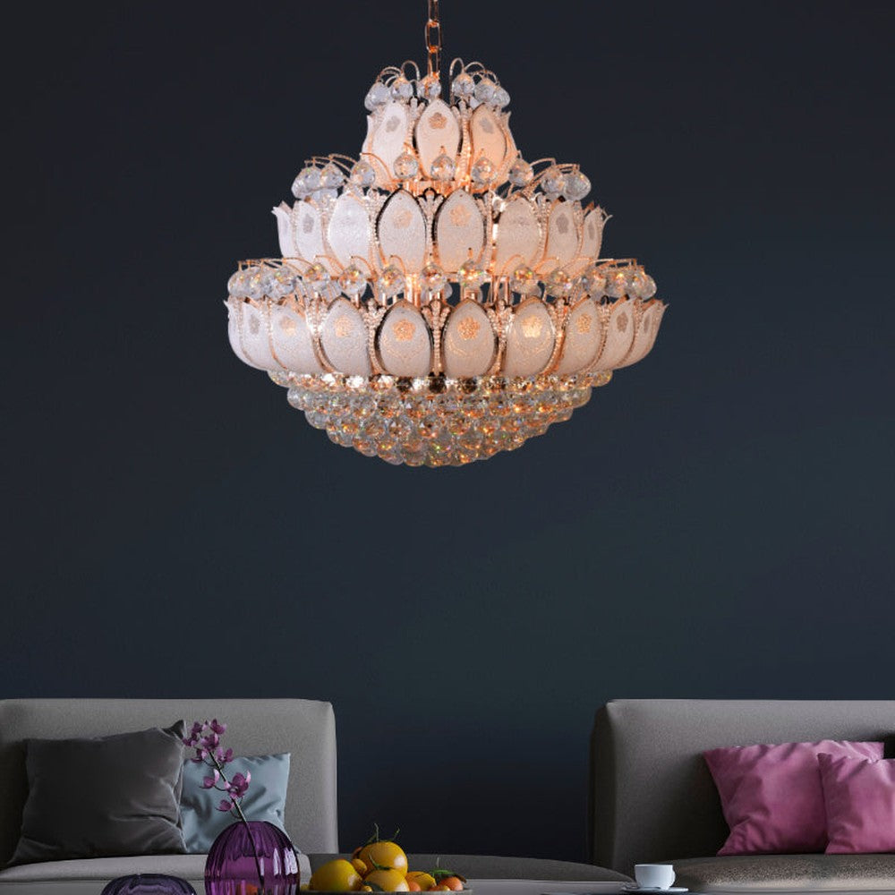 Lotus Chandelier 800mm