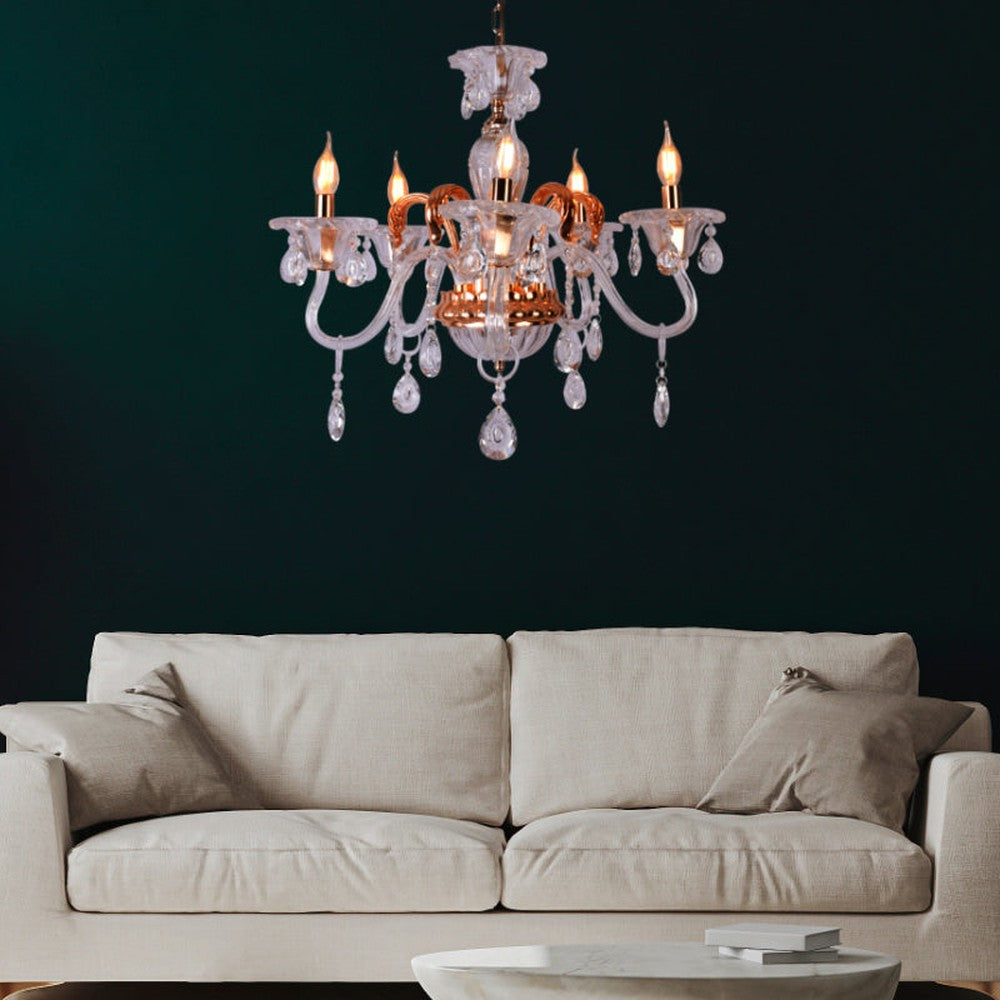 Classic Crystal Glam Chandelier