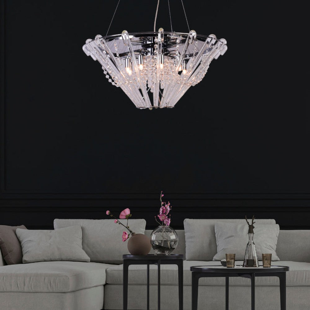 Umbrella Crystals Chandelier