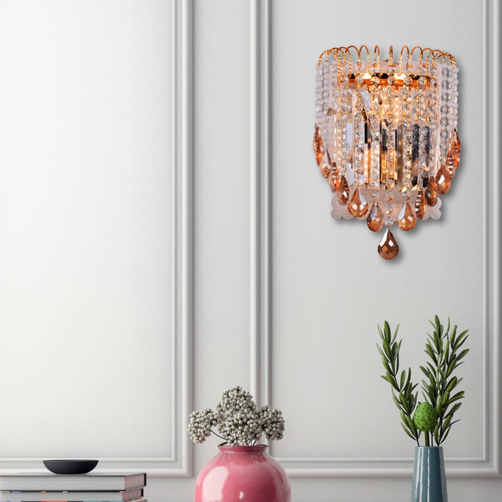 Crystal House Wall Light
