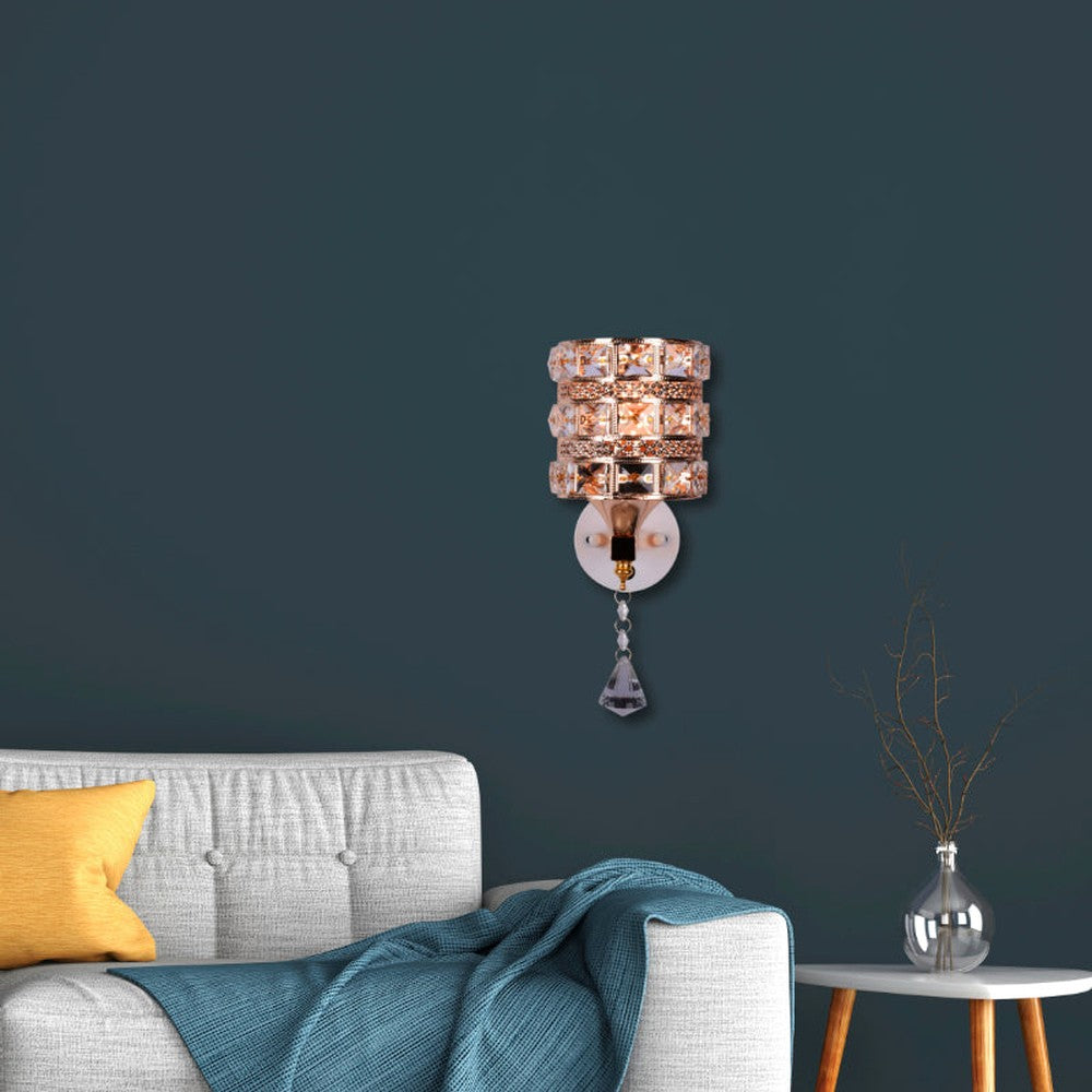 Crystal Glow Wall Light
