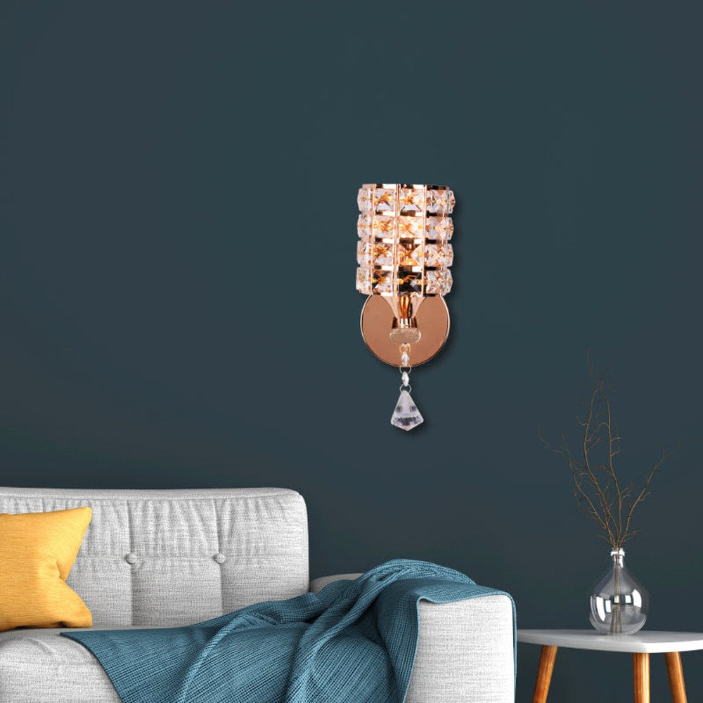 Crystal Glow Wall Light
