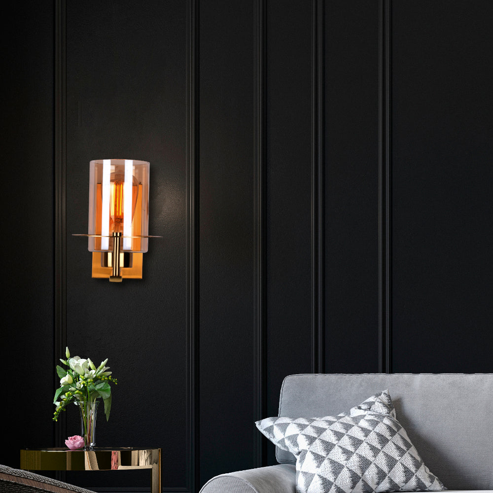 Copper Space Wall Light