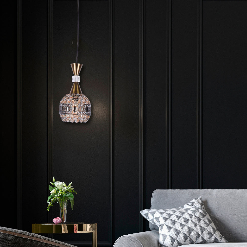 Antique Gold Pendant Light