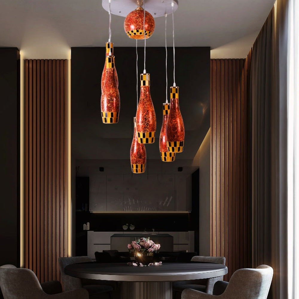 Mosaic 7 Hangings Pendant Light