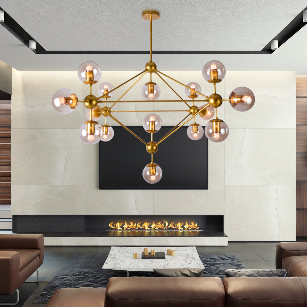 Light Up Parlor 15 Light Chandelier