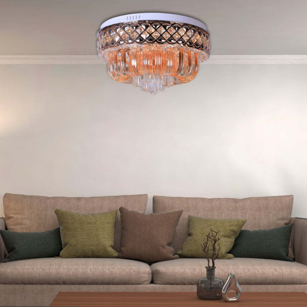 Glam Crystals LED Ceiling Light