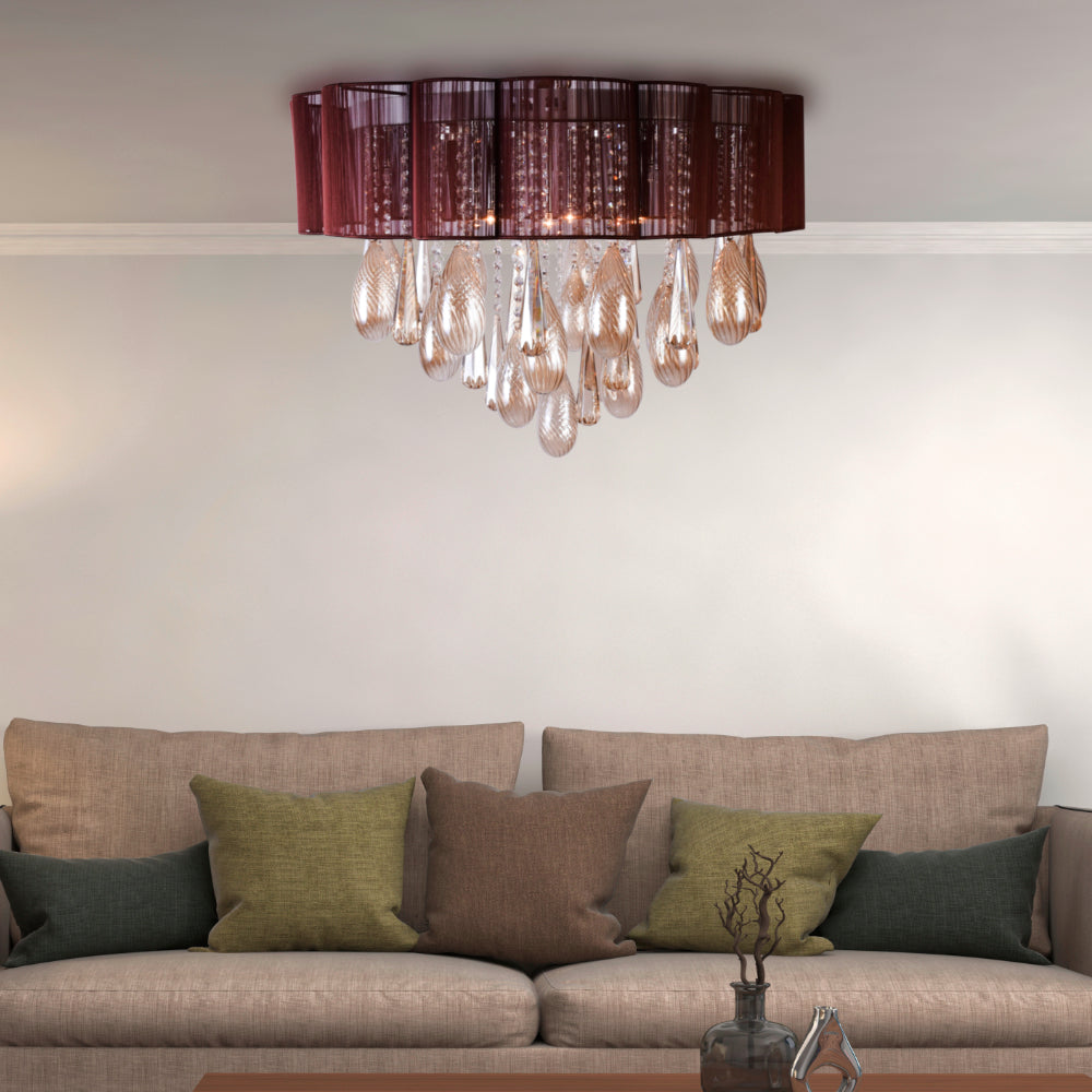 Float Frame Droplets Ceiling Light